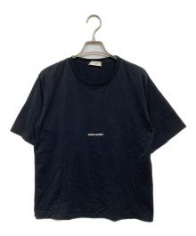Saint Laurent Paris（サンローランパリ）の古着「ロゴTシャツ」｜ブラック