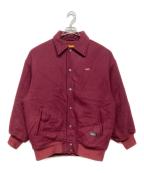 FATエフエーティー）の古着「リブブルゾン」｜レッド