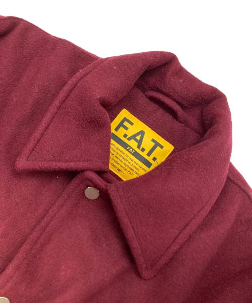 FAT（エフエーティー）FAT (エフエーティー) リブブルゾン レッド サイズ:FATの古着・服飾アイテム