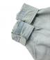 中古・古着 KURO (クロ) FRAMED BLANKET STITCH CHAMBRAY SHIRT ブルー：8000円