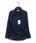 MADISON BLUE（マディソンブルー）の古着「HIGH COLLAR MADAME SHIRT」｜ネイビー