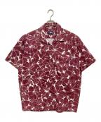 stussyステューシー）の古着「アロハシャツ」｜エンジ