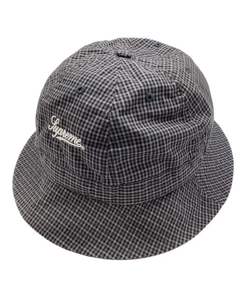 SUPREME（シュプリーム）SUPREME (シュプリーム) Cordura Plaid Bell Hat ブラック サイズ:M/Lの古着・服飾アイテム