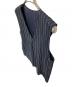 中古・古着 HOMME PLISSE ISSEY MIYAKE (オム プリッセ イッセイ ミヤケ) プリーツベスト　HP61JE143 ネイビー サイズ:4：22000円