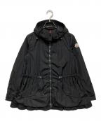 MONCLERモンクレール）の古着「ナイロンフリルジャケット」｜ブラック
