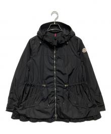 MONCLER（モンクレール）の古着「ナイロンフリルジャケット」｜ブラック