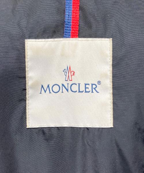 MONCLER（モンクレール）MONCLER (モンクレール) ナイロンフリルジャケット ブラック サイズ:00の古着・服飾アイテム