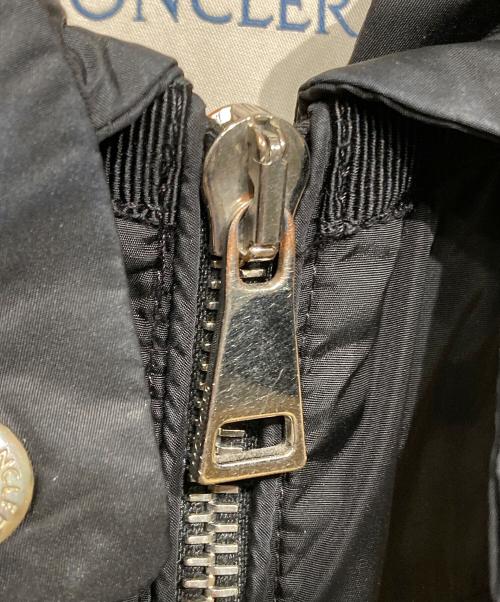 MONCLER（モンクレール）MONCLER (モンクレール) ナイロンフリルジャケット ブラック サイズ:00の古着・服飾アイテム