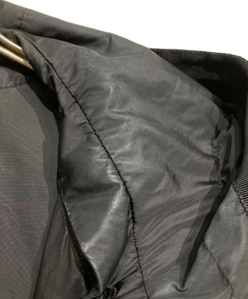 MONCLER（モンクレール）MONCLER (モンクレール) ナイロンフリルジャケット ブラック サイズ:00の古着・服飾アイテム