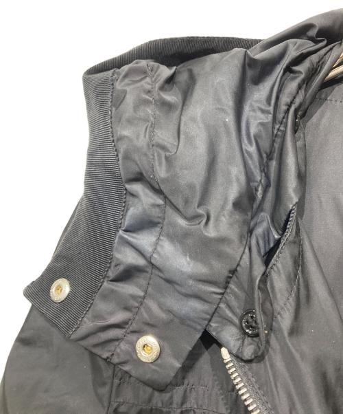 MONCLER（モンクレール）MONCLER (モンクレール) ナイロンフリルジャケット ブラック サイズ:00の古着・服飾アイテム