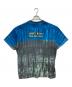 DELTA (デルタ) タイダイプリントTシャツ ブルー×ブラック サイズ:XL：9000円