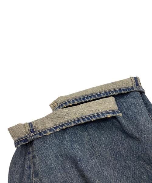 STUDIOUS（ステュディオス）STUDIOUS (ステュディオス) Barrel Leg Jeans（バレル レッグ ジーンズ） インディゴ サイズ:2の古着・服飾アイテム