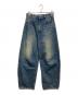 STUDIOUS（ステュディオス）の古着「Barrel Leg Jeans（バレル レッグ ジーンズ）」｜インディゴ