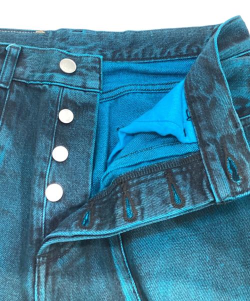 SUBLATIONS（サブレーションズ）SUBLATIONS (サブレーションズ) WIDE SEAM DENIM BAGGY PANTSワイド シーム デニム バギー パンツ） ブルーの古着・服飾アイテム