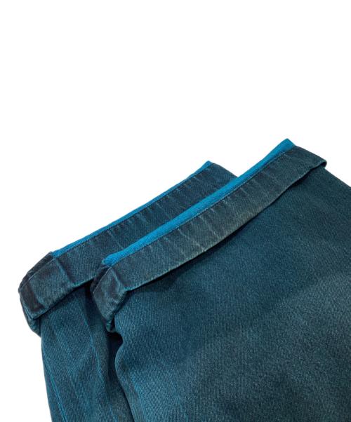SUBLATIONS（サブレーションズ）SUBLATIONS (サブレーションズ) WIDE SEAM DENIM BAGGY PANTSワイド シーム デニム バギー パンツ） ブルーの古着・服飾アイテム