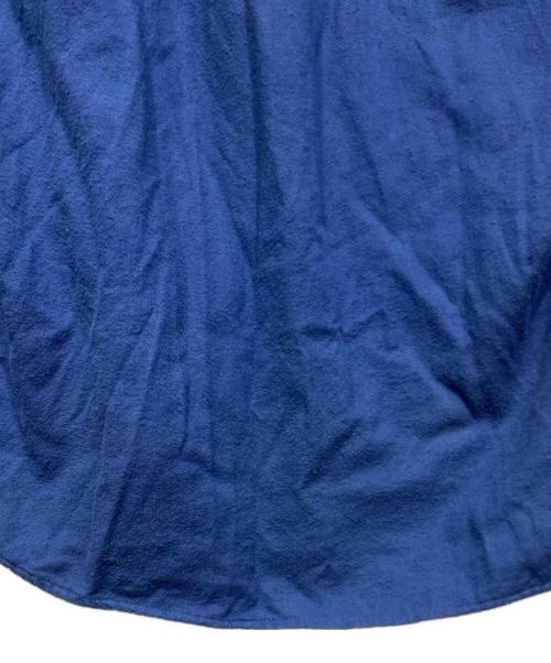 stussy（ステューシー）stussy (ステューシー) バイカラーネルシャツ ネイビー×オリーブ サイズ:Mの古着・服飾アイテム