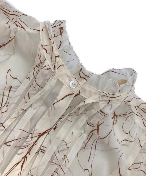 Snidel（スナイデル）Snidel (スナイデル) Sustainable20周年プリントワンピース アイボリー サイズ:1の古着・服飾アイテム