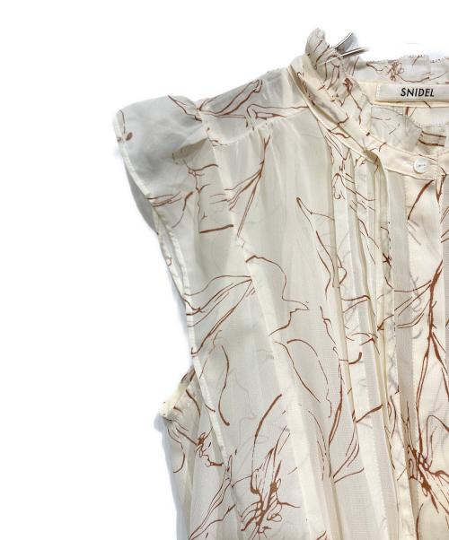 Snidel（スナイデル）Snidel (スナイデル) Sustainable20周年プリントワンピース アイボリー サイズ:1の古着・服飾アイテム