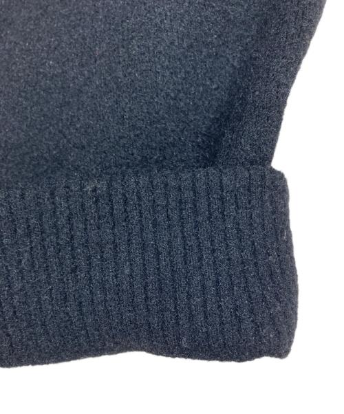 allureville（アルアバイル）allureville (アルアバイル) モールWフェイスニットジレ ブラック サイズ:2の古着・服飾アイテム