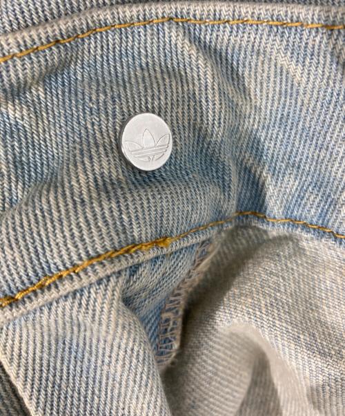 adidas（アディダス）adidas (アディダス) Adilenium Season 3 Zip Washed Denim Pants インディゴ サイズ:28の古着・服飾アイテム