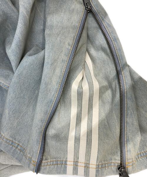 adidas（アディダス）adidas (アディダス) Adilenium Season 3 Zip Washed Denim Pants インディゴ サイズ:28の古着・服飾アイテム