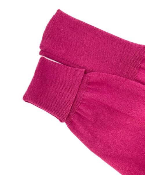Vivienne Westwood RED LABEL（ヴィヴィアンウエストウッドレッドレーベル）Vivienne Westwood RED LABEL (ヴィヴィアンウエストウッドレッドレーベル) オーブ刺繍カーディガン ピンク サイズ:2の古着・服飾アイテム