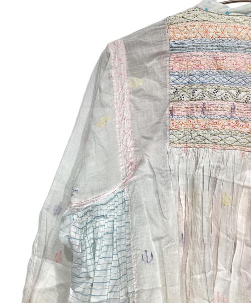 Injiri（インジリ）Injiri (インジリ) ジャムダニ織 コットン刺繍ワンピース マルチカラー サイズ:Mの古着・服飾アイテム