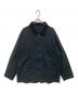 confect（コンフェクト）の古着「Pigment Dyed Cotton Linen Chore Jacket」｜ブラック