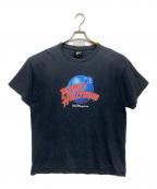 PLANET HOLLYWOODプラネットハリウッド）の古着「プリントTシャツ」｜ブラック