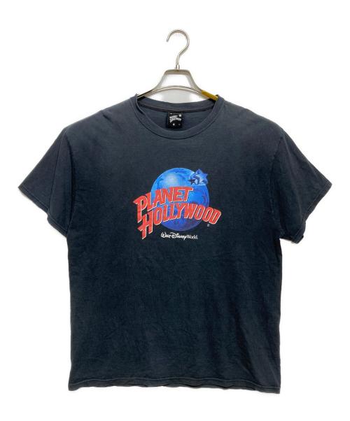 PLANET HOLLYWOOD（プラネットハリウッド）PLANET HOLLYWOOD (プラネットハリウッド) プリントTシャツ ブラック サイズ:不明の古着・服飾アイテム