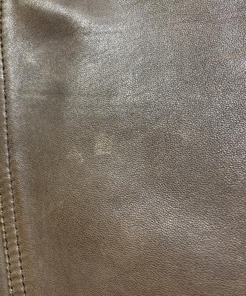ALL SAINTS（オールセインツ）ALL SAINTS (オールセインツ) ダブルライダースジャケット ブラウン サイズ:XSの古着・服飾アイテム