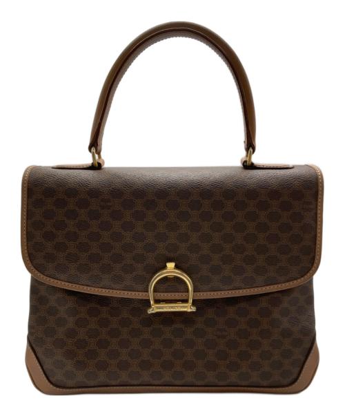 CELINE（セリーヌ）CELINE (セリーヌ) ホースビット マカダム ハンドバッグ ブラウンの古着・服飾アイテム