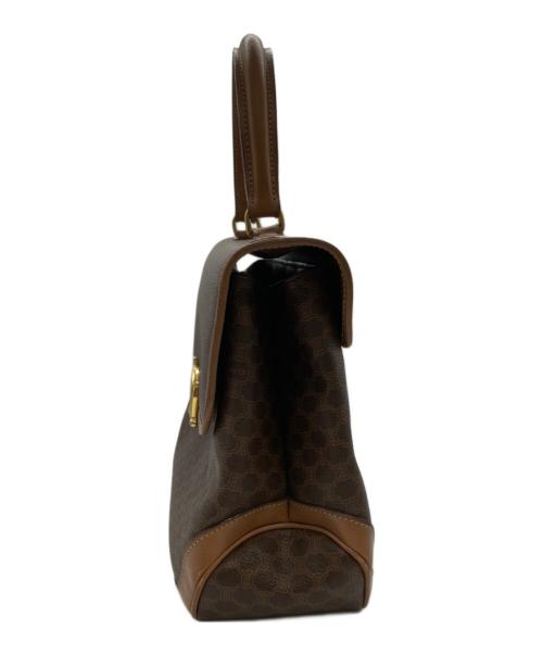 CELINE（セリーヌ）CELINE (セリーヌ) ホースビット マカダム ハンドバッグ ブラウンの古着・服飾アイテム