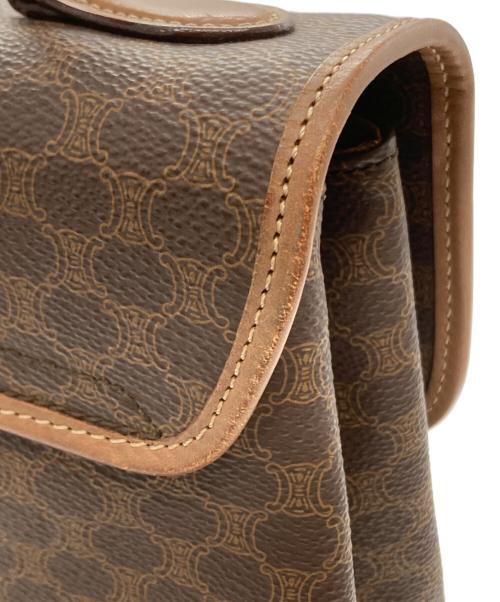 CELINE（セリーヌ）CELINE (セリーヌ) ホースビット マカダム ハンドバッグ ブラウンの古着・服飾アイテム