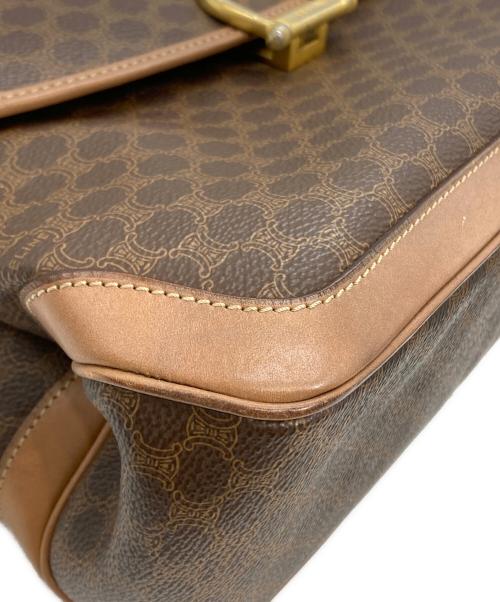 CELINE（セリーヌ）CELINE (セリーヌ) ホースビット マカダム ハンドバッグ ブラウンの古着・服飾アイテム