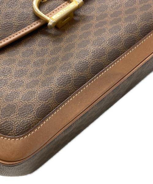 CELINE（セリーヌ）CELINE (セリーヌ) ホースビット マカダム ハンドバッグ ブラウンの古着・服飾アイテム