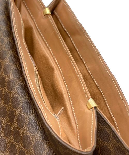 CELINE（セリーヌ）CELINE (セリーヌ) ホースビット マカダム ハンドバッグ ブラウンの古着・服飾アイテム