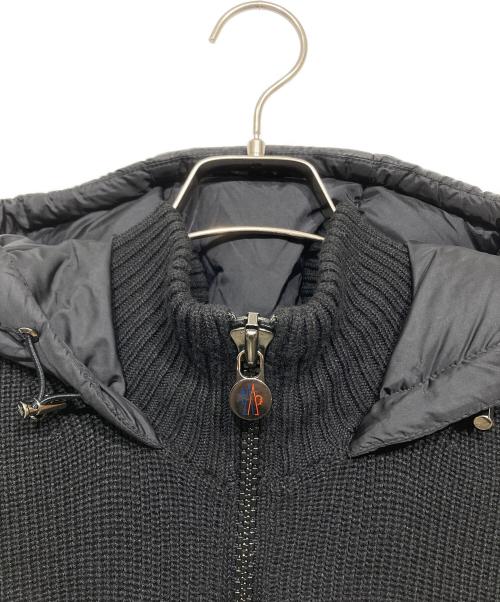 MONCLER（モンクレール）MONCLER (モンクレール) MAGLIONE TRICOT CARDIGAN ブラック サイズ:Mの古着・服飾アイテム