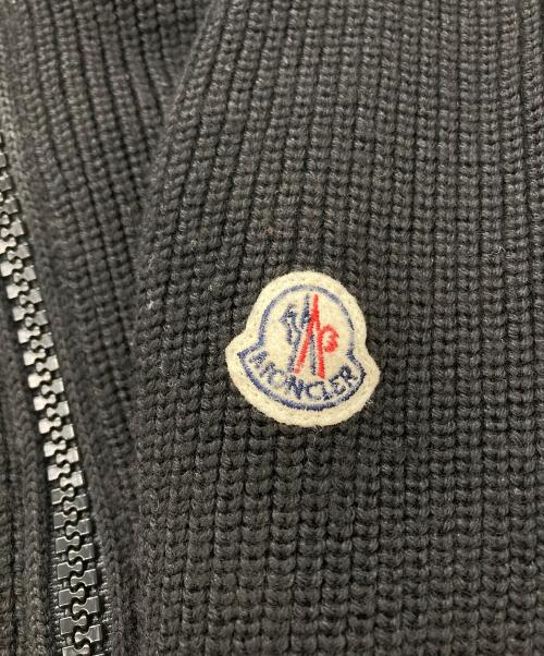 MONCLER（モンクレール）MONCLER (モンクレール) MAGLIONE TRICOT CARDIGAN ブラック サイズ:Mの古着・服飾アイテム