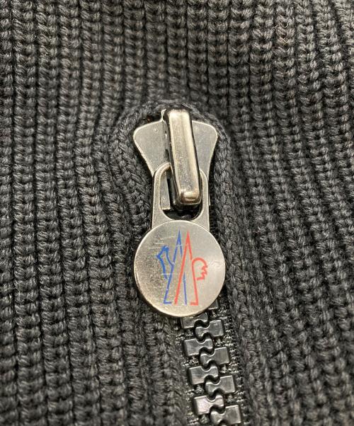 MONCLER（モンクレール）MONCLER (モンクレール) MAGLIONE TRICOT CARDIGAN ブラック サイズ:Mの古着・服飾アイテム