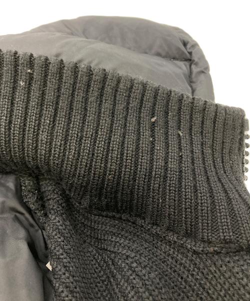 MONCLER（モンクレール）MONCLER (モンクレール) MAGLIONE TRICOT CARDIGAN ブラック サイズ:Mの古着・服飾アイテム