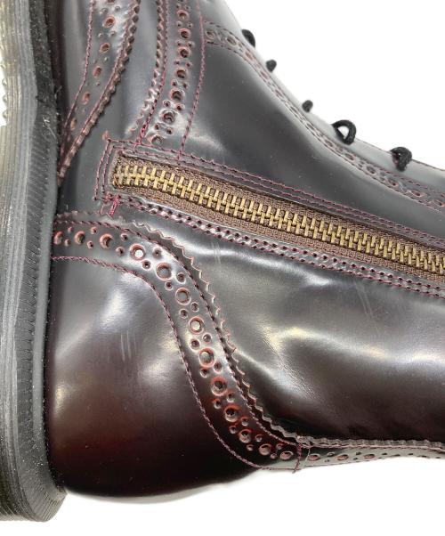 Dr.Martens（ドクターマーチン）Dr.Martens (ドクターマーチン) ウィングチップブーツ ブラウン サイズ:UK7の古着・服飾アイテム