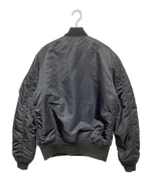 ALPHA（アルファ）ALPHA (アルファ) MA-1ジャケット ブラック サイズ:XLの古着・服飾アイテム