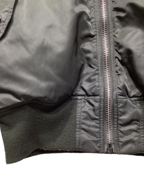 ALPHA（アルファ）ALPHA (アルファ) MA-1ジャケット ブラック サイズ:XLの古着・服飾アイテム