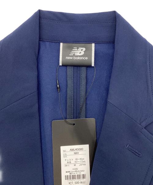 NEW BALANCE（ニューバランス）NEW BALANCE (ニューバランス) MET24 Single Jacket ネイビー サイズ:M 未使用品の古着・服飾アイテム