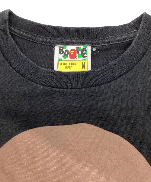A BATHING APE（アベイシングエイプ）A BATHING APE (アベイシングエイプ) エイプヘッドプリントTシャツ ブラック サイズ:Mの古着・服飾アイテム