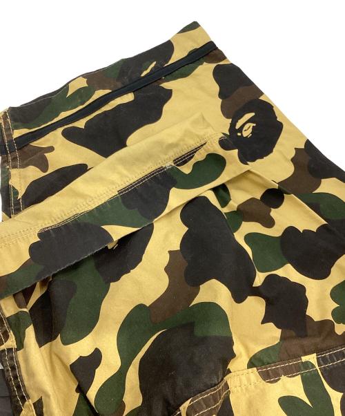A BATHING APE（アベイシングエイプ）A BATHING APE (アベイシングエイプ) 1st Camo Baseball Shirt ベージュ サイズ:XLの古着・服飾アイテム