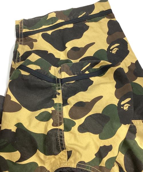A BATHING APE（アベイシングエイプ）A BATHING APE (アベイシングエイプ) 1st Camo Baseball Shirt ベージュ サイズ:XLの古着・服飾アイテム