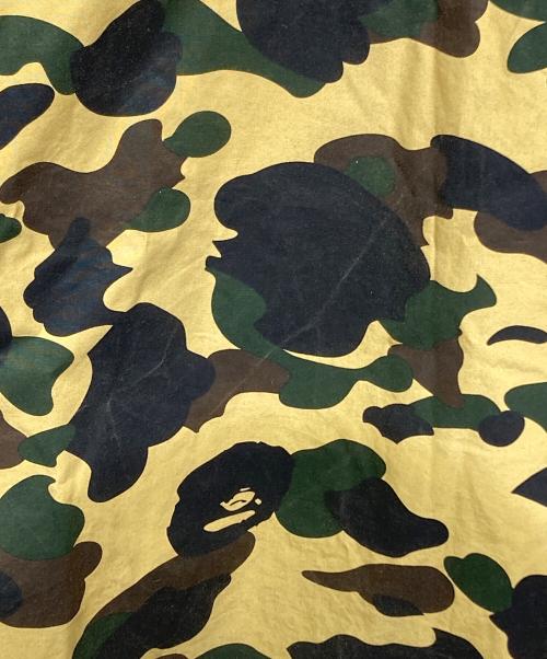 A BATHING APE（アベイシングエイプ）A BATHING APE (アベイシングエイプ) 1st Camo Baseball Shirt ベージュ サイズ:XLの古着・服飾アイテム