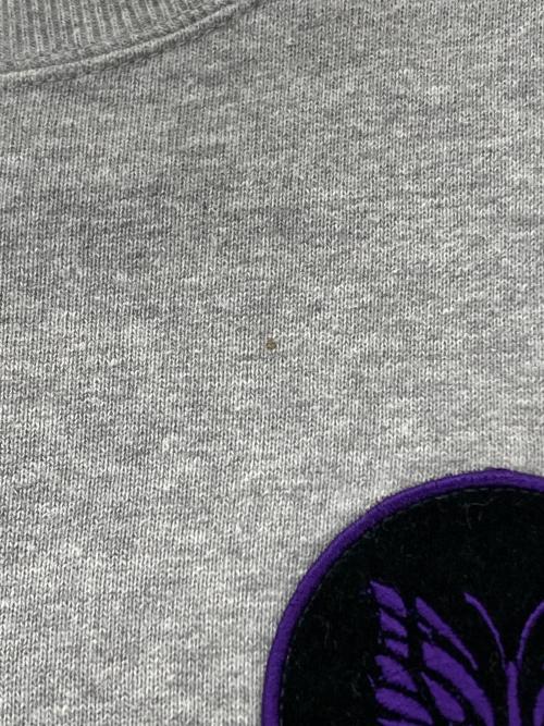 Needles（ニードルズ）Needles (ニードルズ) 5ICONS PATCH SWEAT グレー サイズ:Mの古着・服飾アイテム